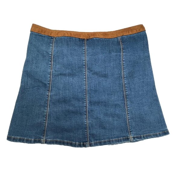 American Rag 70s Inspired Denim Skirt - Picture 2 of 3